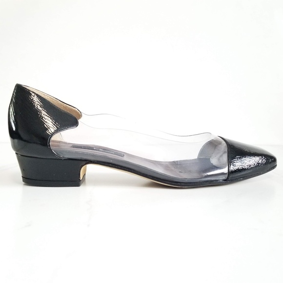 Susan van der Linde Low Heels Pumps Clear Black - Picture 2 of 13